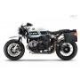 BMW R NineT Family two Khali TPU bags 35L-45L + pair of aluminum plates with Unitgarage frames
