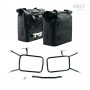 BMW R NineT Family two Khali TPU bags 35L-45L + pair of aluminum plates with Unitgarage frames