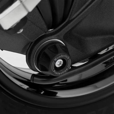 Wunderlich Doubleshock black rear gimbal protective pad