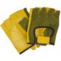 Vintage style half finger gloves
