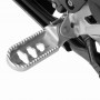 Wunderlich pedane posapiedi ERGO-COMFORT argento BMW GS e ADV
