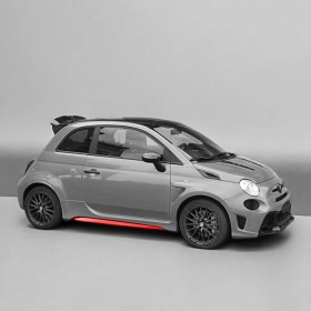 Pair of strips for Abarth 695 Biposto replica miniskirts