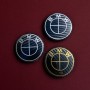 3 in 1 carbon tank badges kit BMW R45 R65 R80 R100