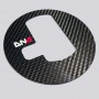 Carbon ring nut kit for DNA racing gearbox turret PC1850 Abarth 500 595 695