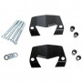 Anti-dirt protection for front, left and right brake calipers - black BMW R 1200 RS & RT