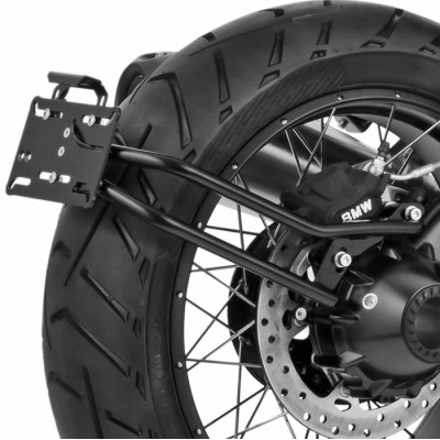 Portatarga basso centrale da forcellone BMW R12 NineT - R12 Wunderlich