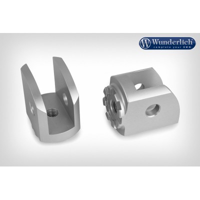 Wunderlich Vario joints rider EVO1 (pair) - silver