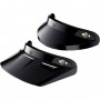 Kit 2 frontini casco moto 3 bottoni - Lungo + corto