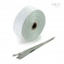Thermal band for exhaust collectors complete with 4 stainless steel strips Unitgarage