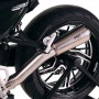 marmitta bassa BMW R12 e R12 nineT acciaio e titanio Unitgarage