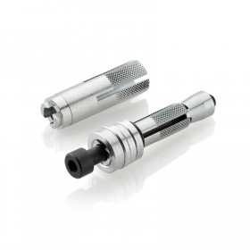 PROGUARD SYSTEM® mounting kit and Rizoma End Mount mirrors for handlebars with internal diameter from 13 to 20 mm R12 NineT
