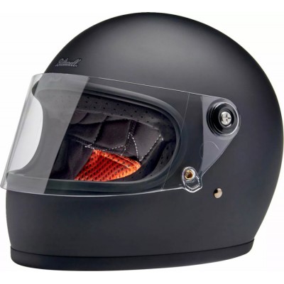 Casco Biltwell Gringo S nero opaco omologato CEE R22.06