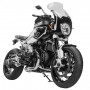 Sporty Touring Windscreen for Trophy and Daytona Headlight Fairings - High - Smoke Grey