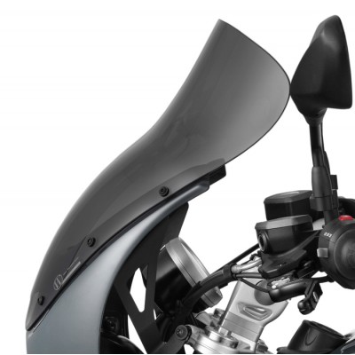 Sporty Touring Windscreen for Trophy and Daytona Headlight Fairings - High - Smoke Grey