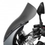Sporty Touring Windscreen for Trophy and Daytona Headlight Fairings - High - Smoke Grey