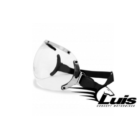 Street Custom GOGGLE VISOR occhiali / visiera per casco moto