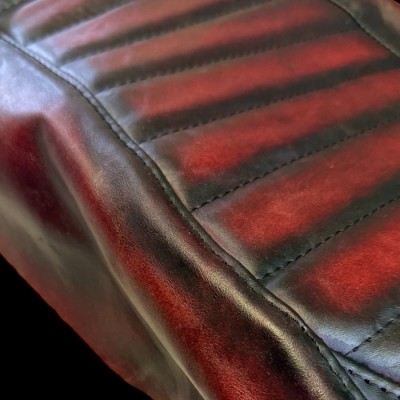 Copertina sella Chesterfield BMW R NineT Roadster e Pure Bordò Bullymachine