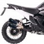 Doppio scarico per BMW R1300GS ADV gp style Nero Unit Garage