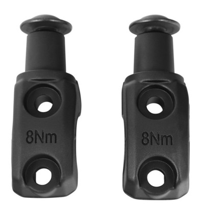 Kit di montaggio per protezioni per le mani - nero per BMW serie R12 e serie R NineT
