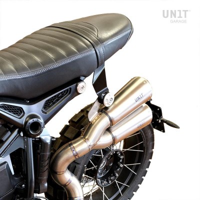 BMW R NineT Scrambler high exhaust support without passenger footrest frame - Unitgarage