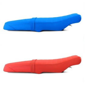 NineT UNITGARAGE two-seater saddle in SKY BLUE or RED with gel insert