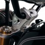 Retracted and raised handlebar risers BMW R NineT Roadster and Nine-T Pure Unitgarage