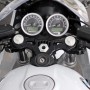 Wunderlich BMW R NineT Racer Wunderlich top plate and Multiclip Sport handlebar kit