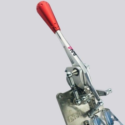 Abarth 500 595 695 Kit torretta cambio Regolabile DNA Racing Pomello 695 Rosso