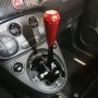 Abarth 500 595 695 Adjustable gearbox turret black anodized DNA Racing Red knob 695 Style