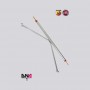 Abarth 500 595 695 Rear strut bar kit with tie rods for 4 DNA Racing seats