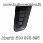 Coppia prese d'aria NS Biposto Abarth 500 595 695 in carbonio