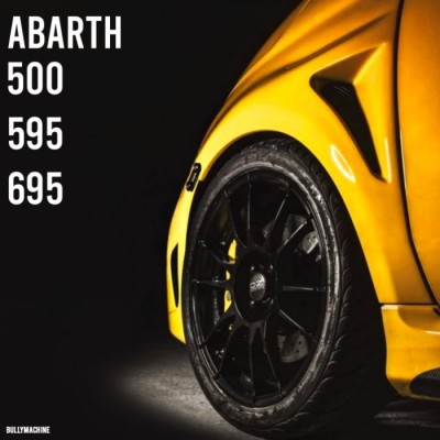 Coppia parafanghi Evoluzione con presa aria Abarth 500 595 695