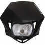 Mask with LED/MMX Halo headlight with homologation and mounting kit