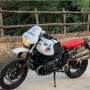 Coppia adesivi Paris Dakar BMW R NineT Family Bullymachine