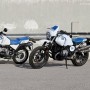 Pair of stickers 1200 Blue and white BMW R NineT Family Bullymachine
