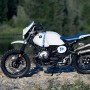 Coppia adesivi 1200 Blu e bianchi BMW R NineT Family Bullymachine Urban gs scrambler
