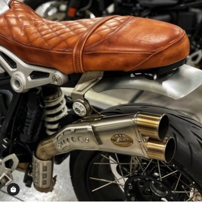 Copertina sella Chesterfield BMW R NineT Scrambler e Urban GS Bullymachine