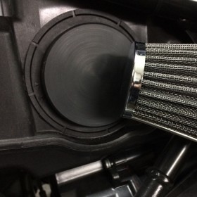 Pair of BMW R NineT Family Bullymachine airbox caps