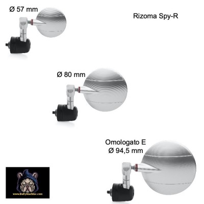 Specchio Bar End Spy-R Rizoma BMW R NineT Family