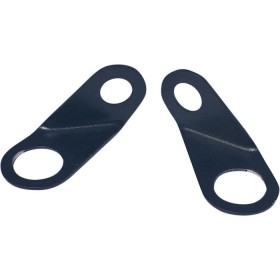 Pair of plates for mounting Atto indicators under brake and clutch master cylinders