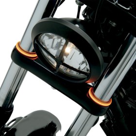 Stripe Led turn signal kit for motorcycle fork