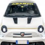 Biposto Hood replica with Maserati air intakes and side Lusso Abarth 500 595 695 coffer bonnet