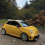 Pair of Abarth 500 595 695 Evoluzione fenders with air intake