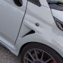 Coppia parafanghi Evoluzione con presa aria Abarth 500 595 695