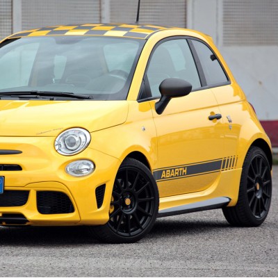 Coppia minigonne aggiuntive Abarth 500 595 695 3 varianti