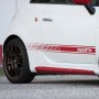 Coppia minigonne aggiuntive Abarth 500 595 695 3 varianti gap vetroresina