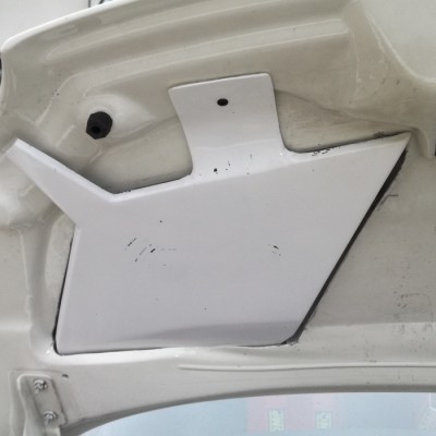 Coppia protezioni acqua per cofano con prese aria Pista Abarth 500 595 695