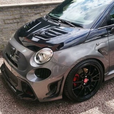 Cofano Pista con prese aria superiori laterali Abarth 500 595 695
