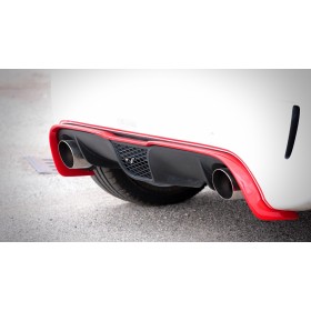 Pre-facelift Abarth 500 rear diffuser enlarged wing