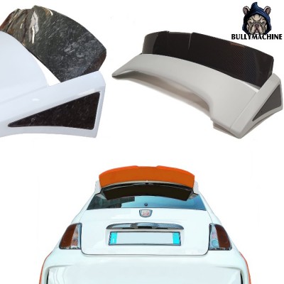 Alettone spoiler 70 Th Abarth 500 595 695 - 3 varianti